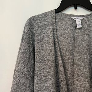 Arizona XL/XXL heather gray cardigan